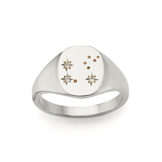 Astrology Signet Ring - Leo