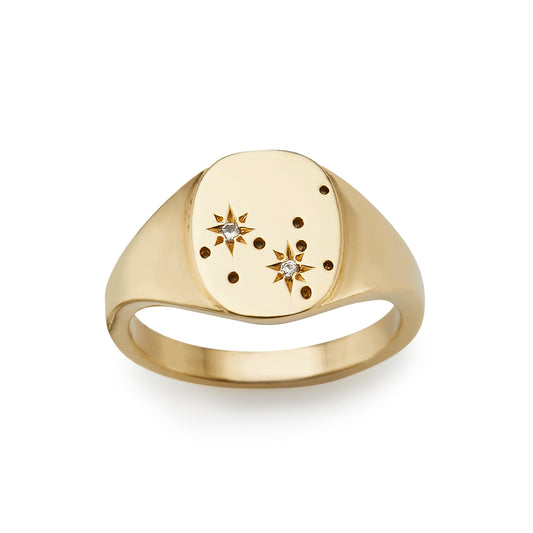Astrology Signet Ring - Sagittarius