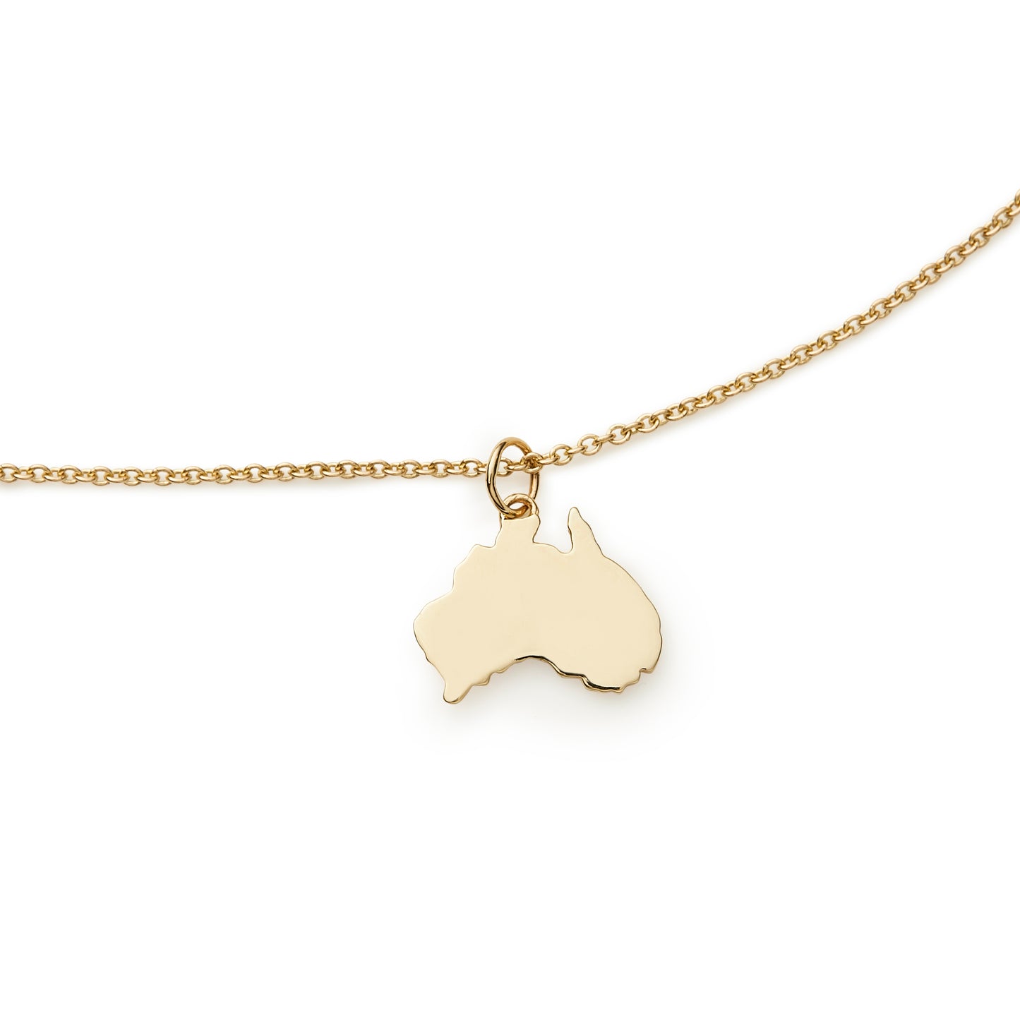 Australian Map Necklace