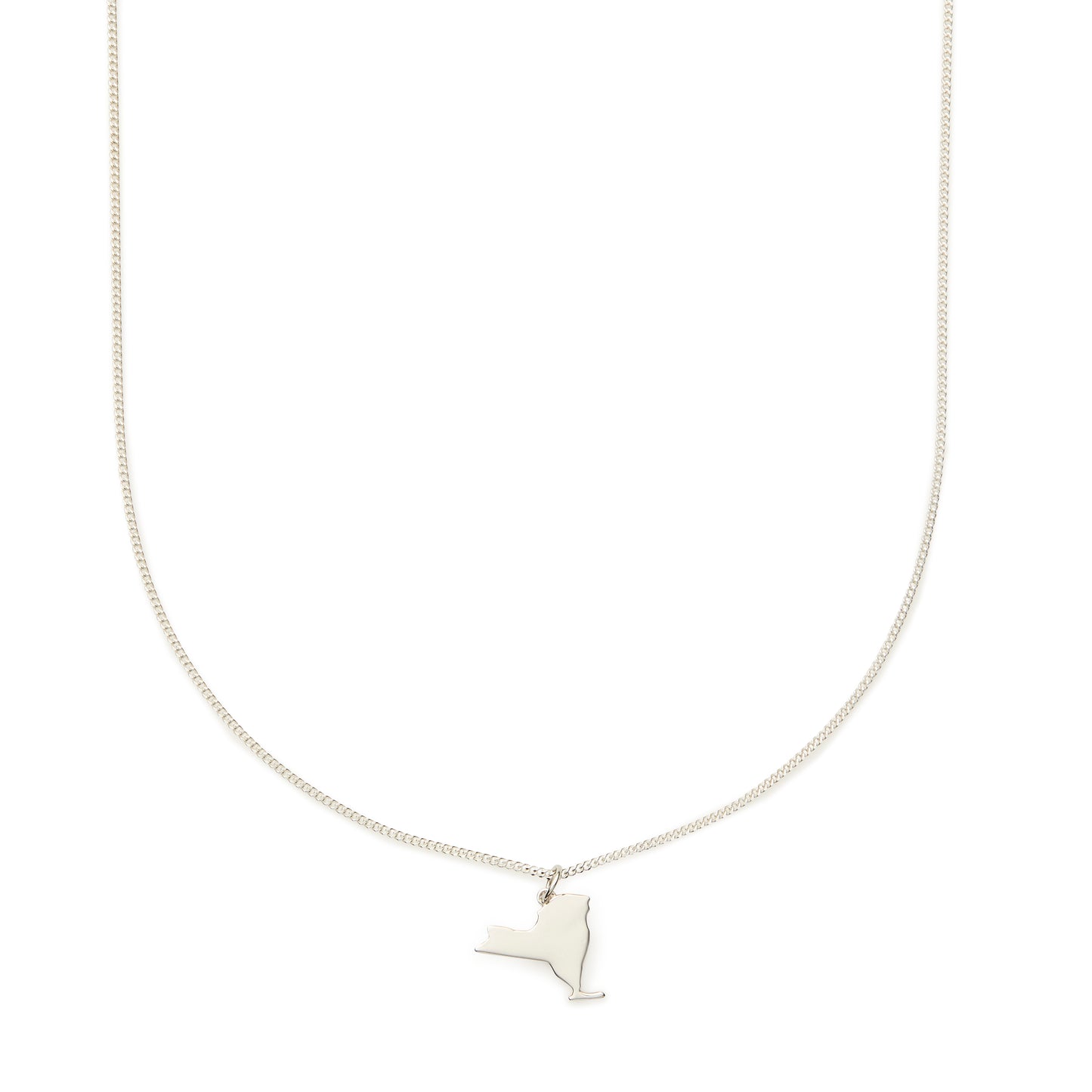 New York City Map Necklace